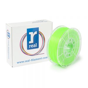 0003806 real pla fluorescent green spool of 1kg 175mm 0