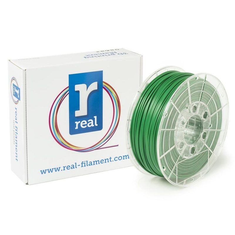 0004000 real pla green spool of 1kg 285mm 0