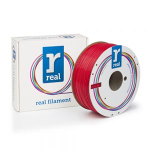 0017180 real abs 3d printer filament red spool of 1kg 175mm 0