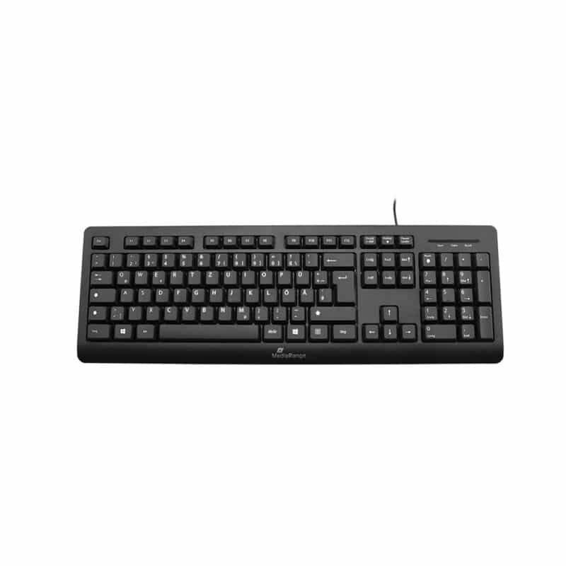 MediaRange Multimedia Keyboard, Wired - Image 1